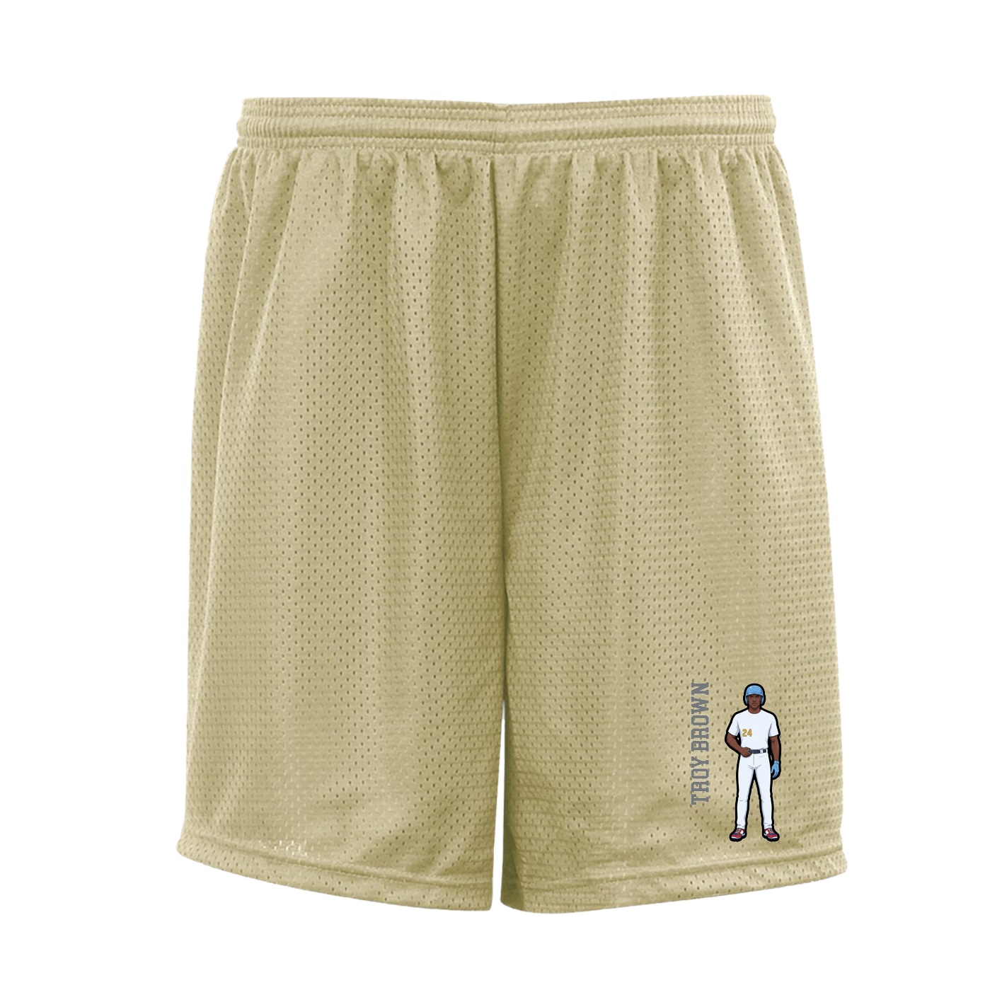 Shorts — Name Vertical in Vegas Gold