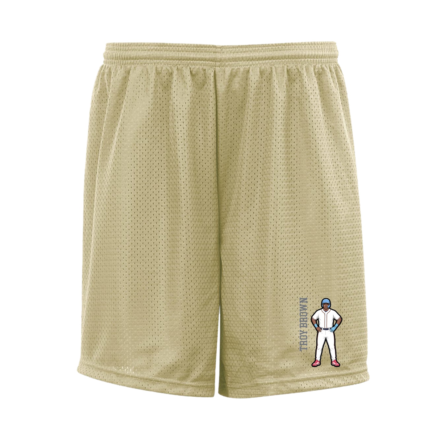 Shorts — Name Vertical in Vegas Gold
