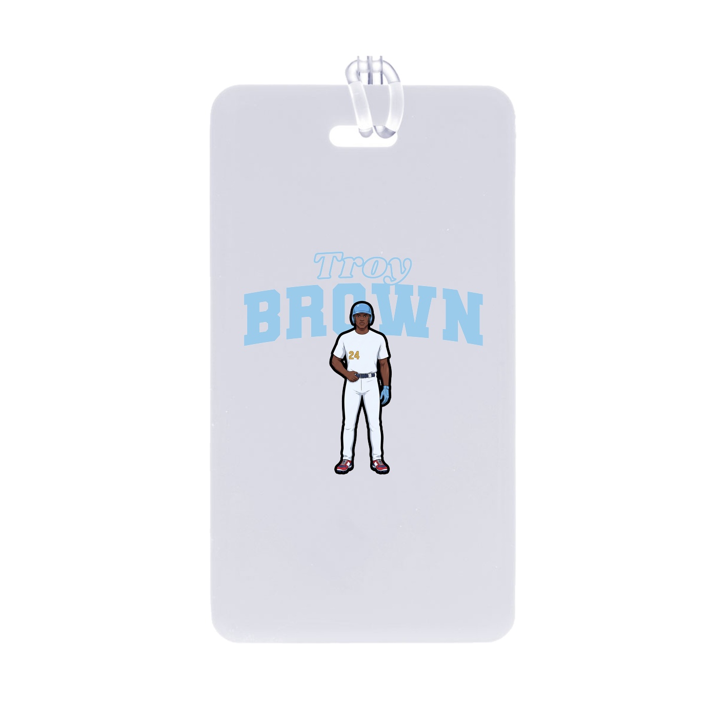 Bag Tag — Name Arch in Classic