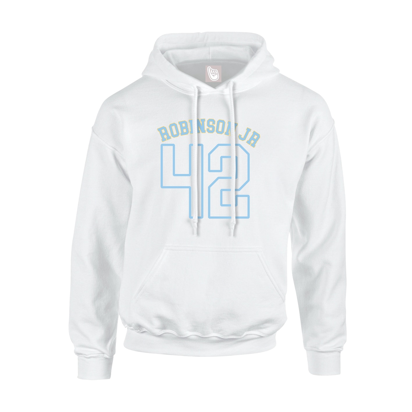 Hoodie — Shirsey Arch in White