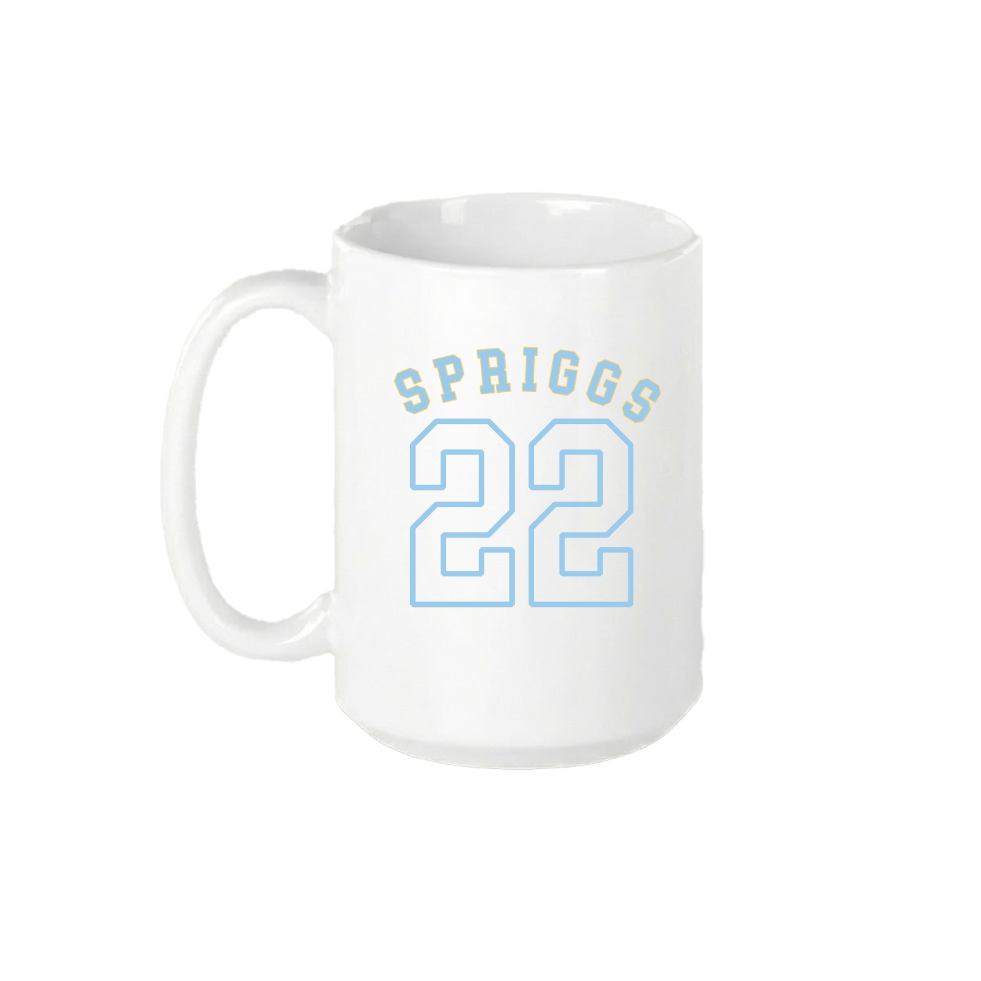 15oz Coffee Mug — Shirsey Arch in White