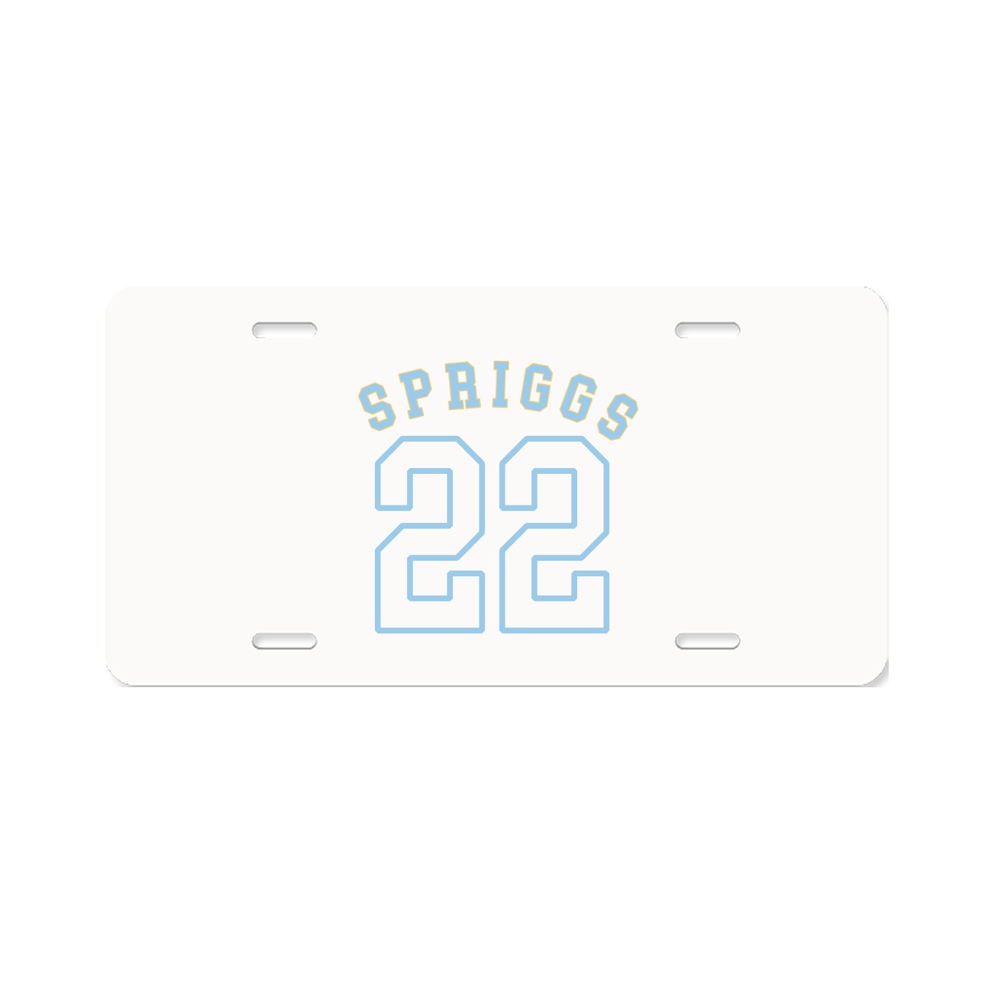 License Plate — Shirsey Arch in Classic