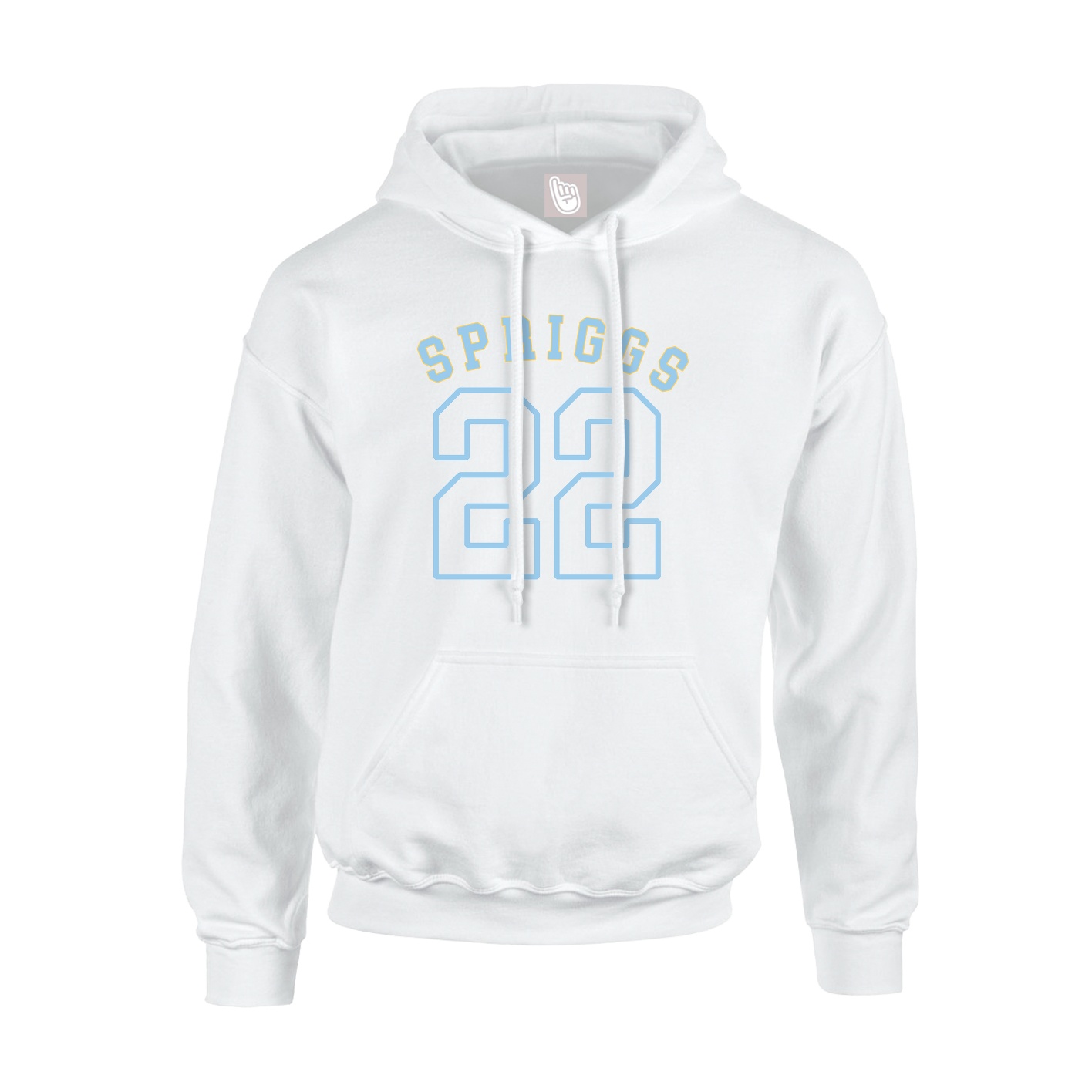 Hoodie — Shirsey Arch in White
