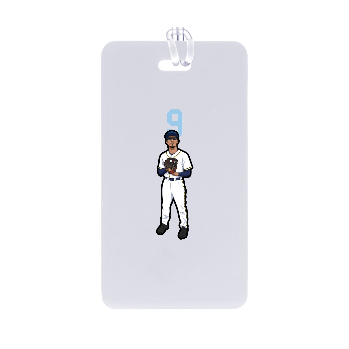 Bag Tag — Number Top in Classic