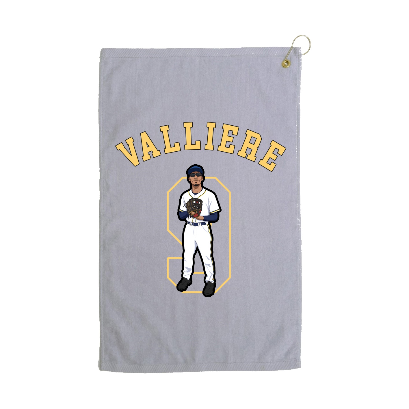 Golf Towel — Shirsey Arch in Grey