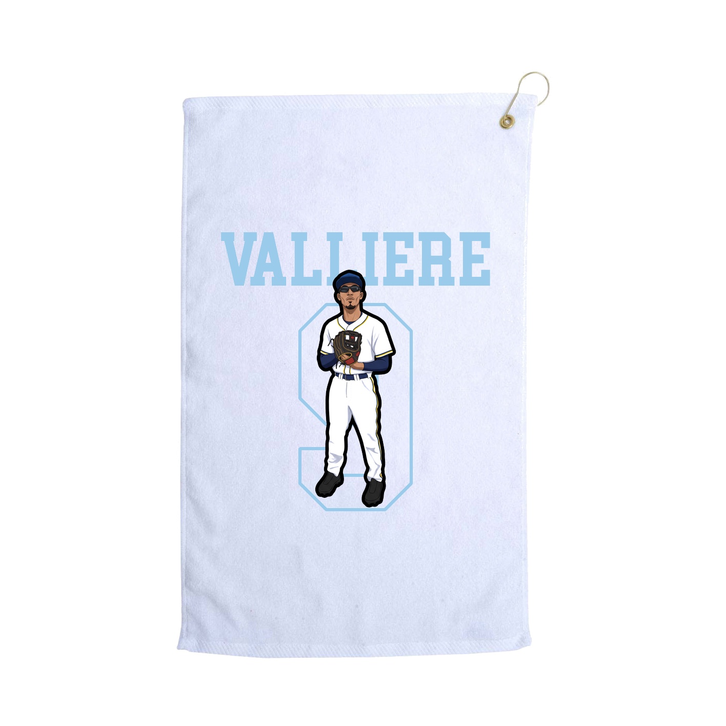 Golf Towel — Shirsey in White