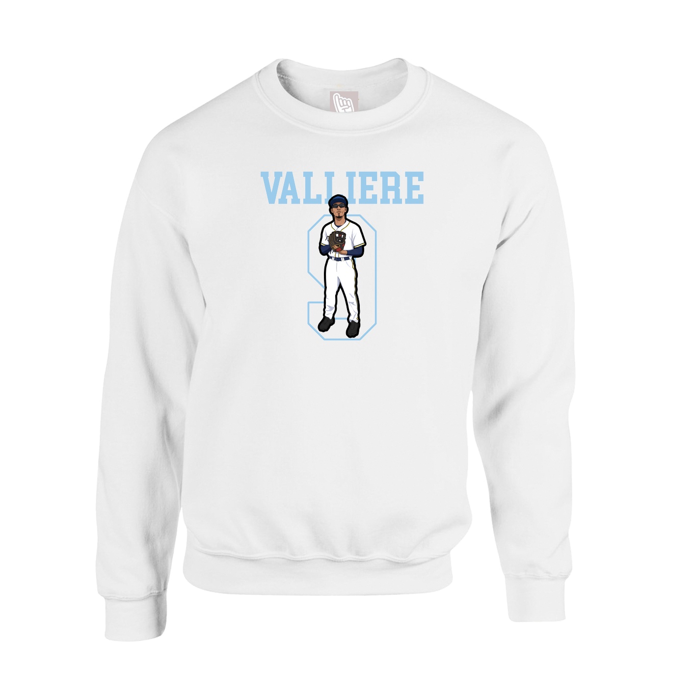 Fleece Crew — Shirsey in White