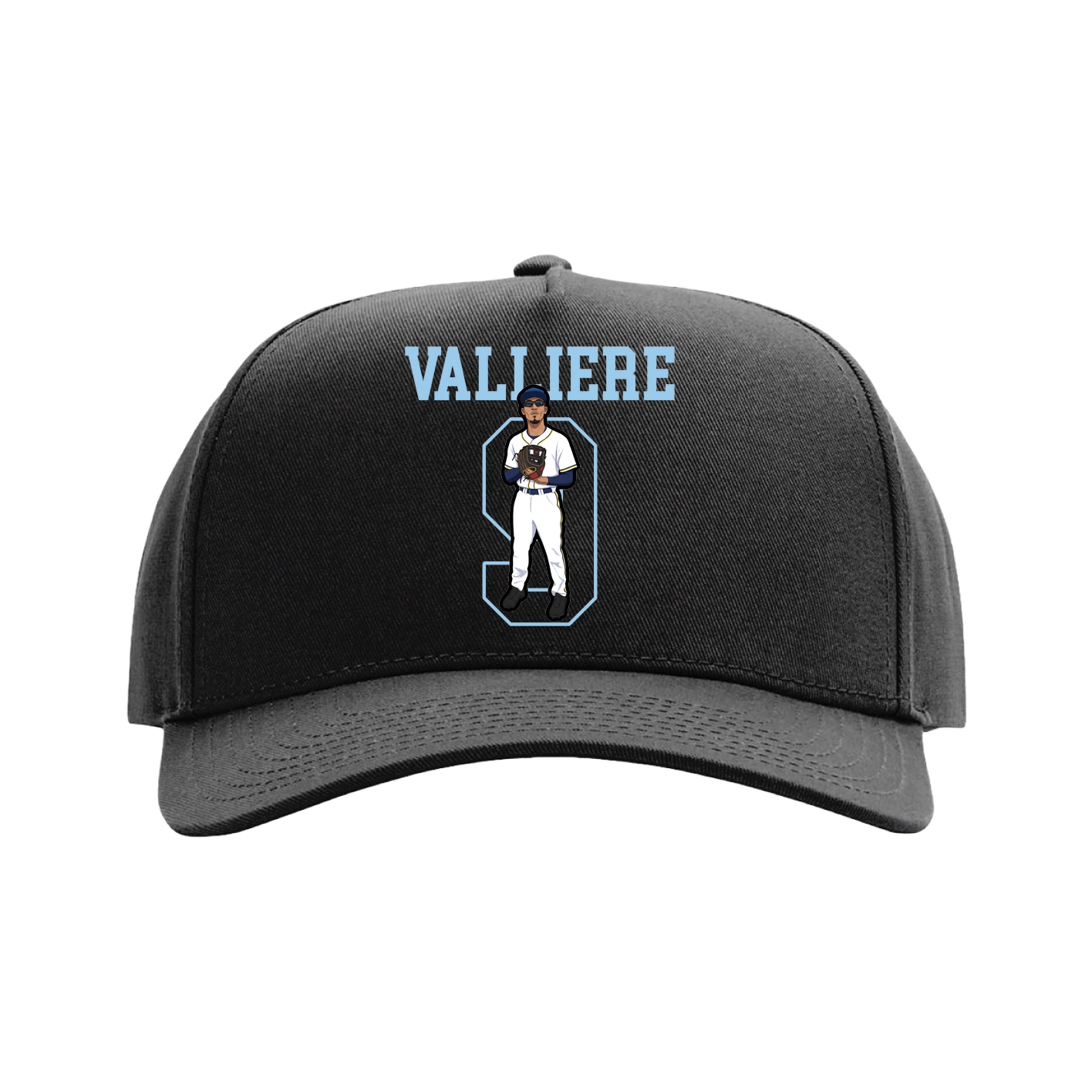Full Fabric Five-Panel Champ Cap