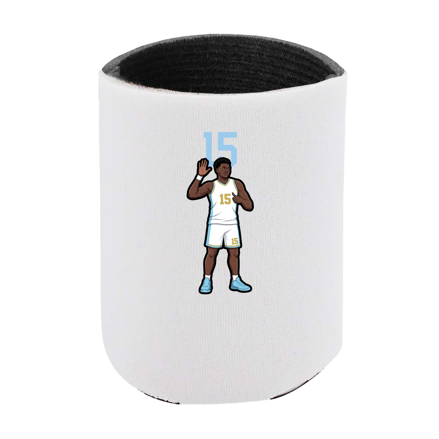 Can Holder — Number Top in White