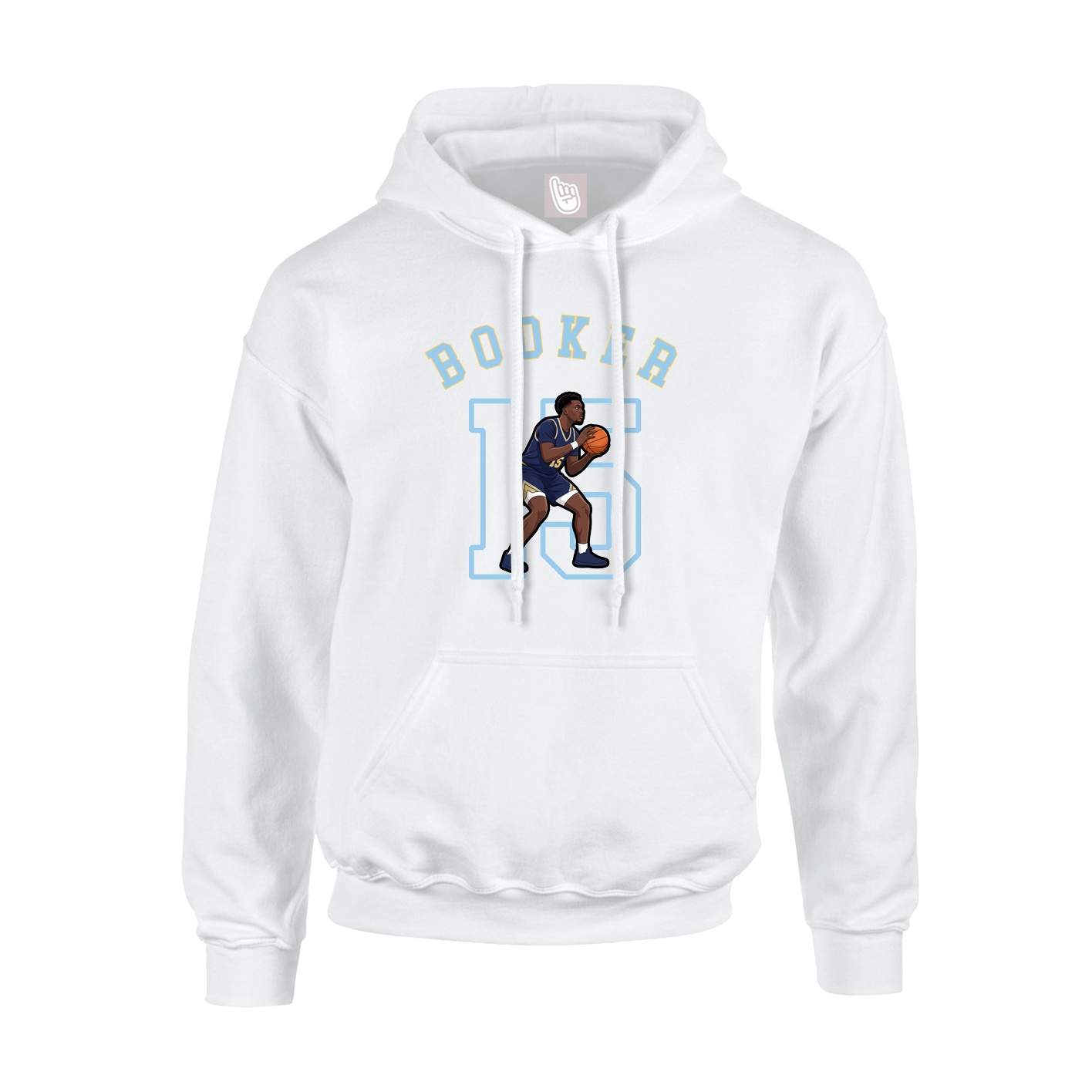Youth Hoodie — Shirsey Arch in White