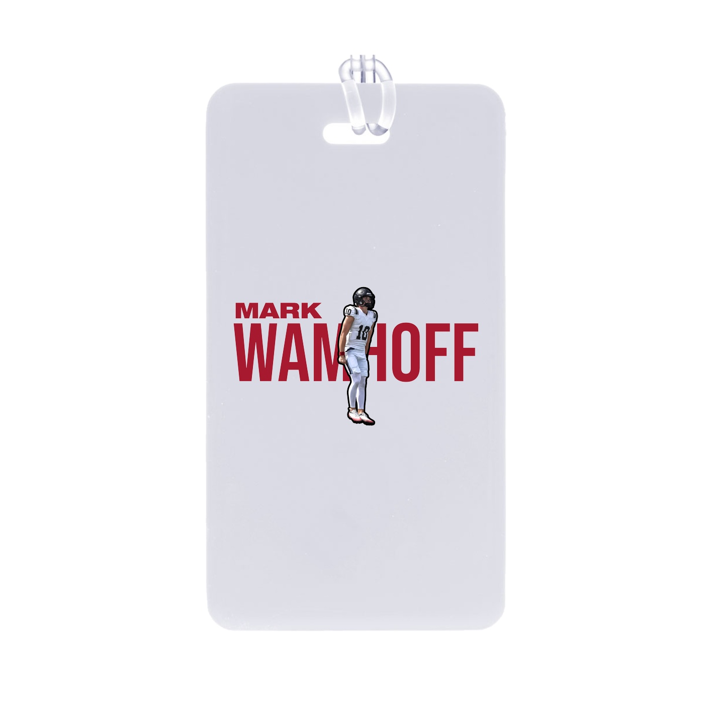 Bag Tag — Player Name in Classic