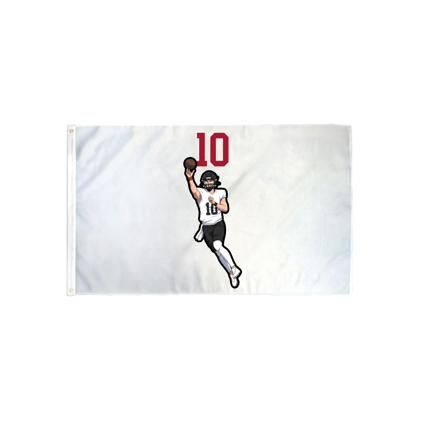 3x5 Flag — Number Top in Classic