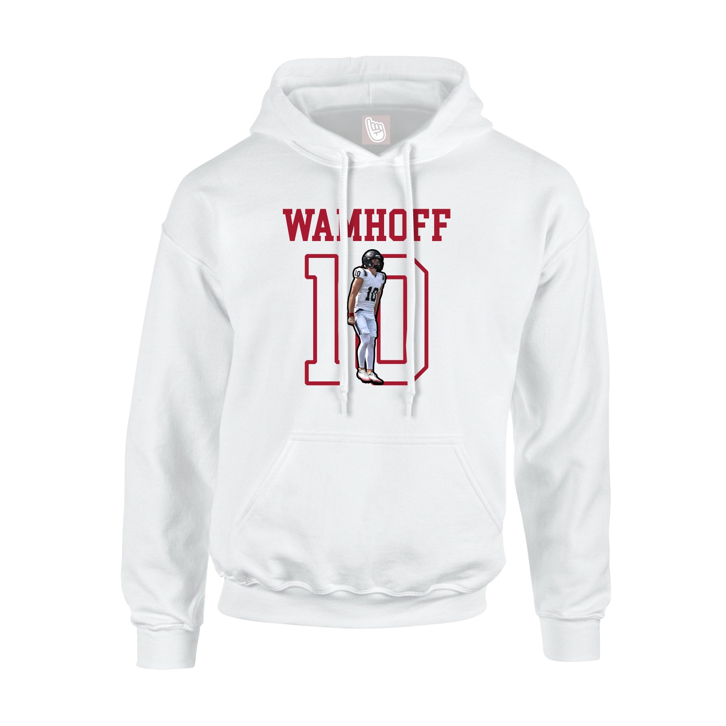 Youth Hoodie — Shirsey in White