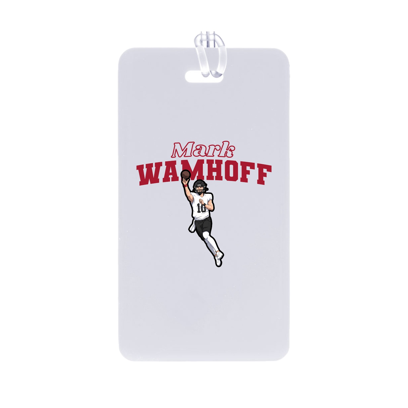 Bag Tag — Name Arch in Classic