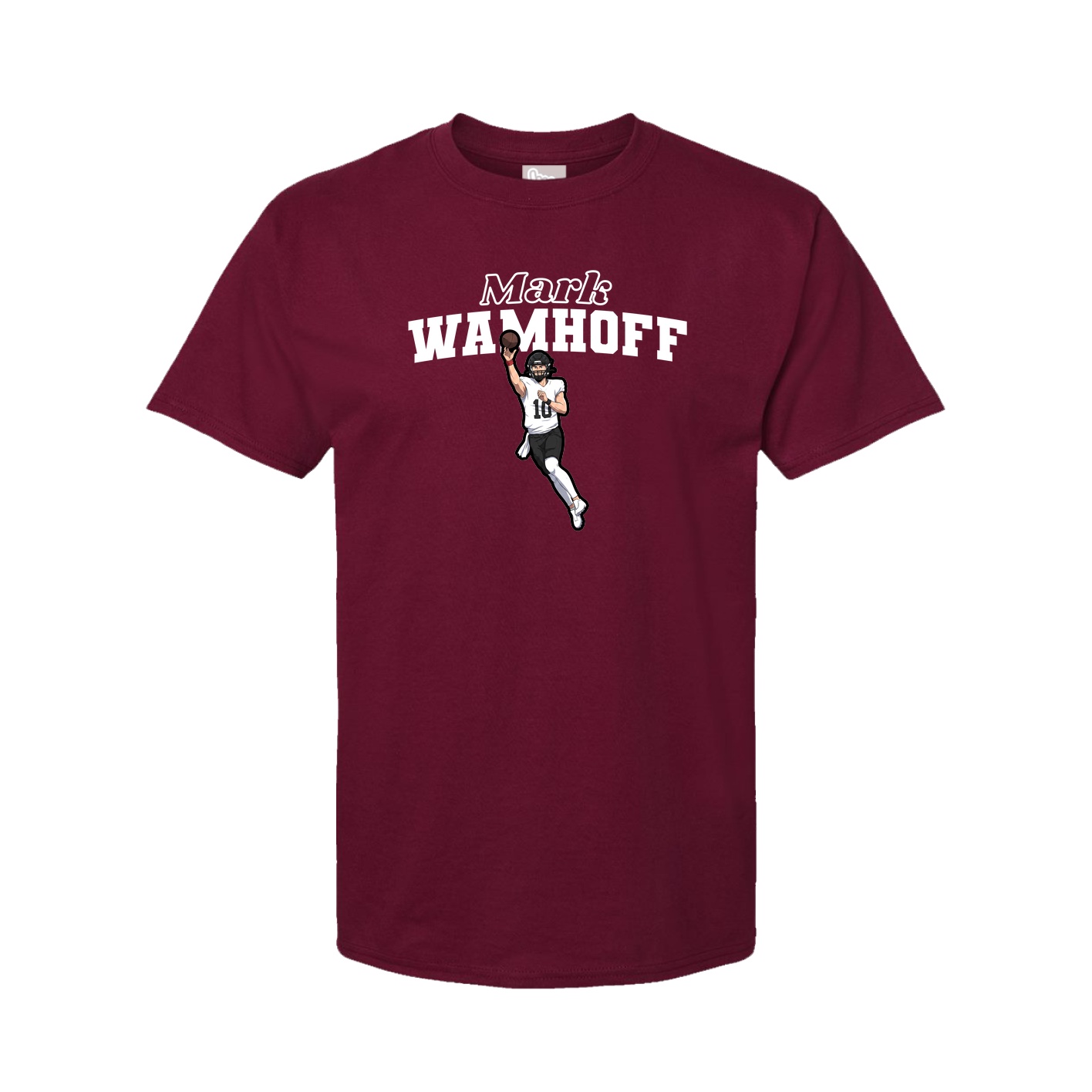 Youth Tee — Name Arch in Cardinal