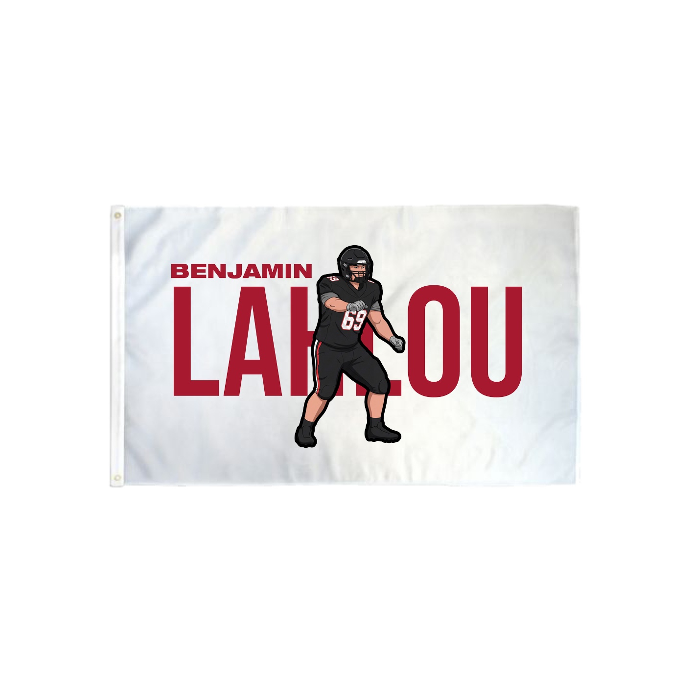3x5 Flag — Player Name in Classic