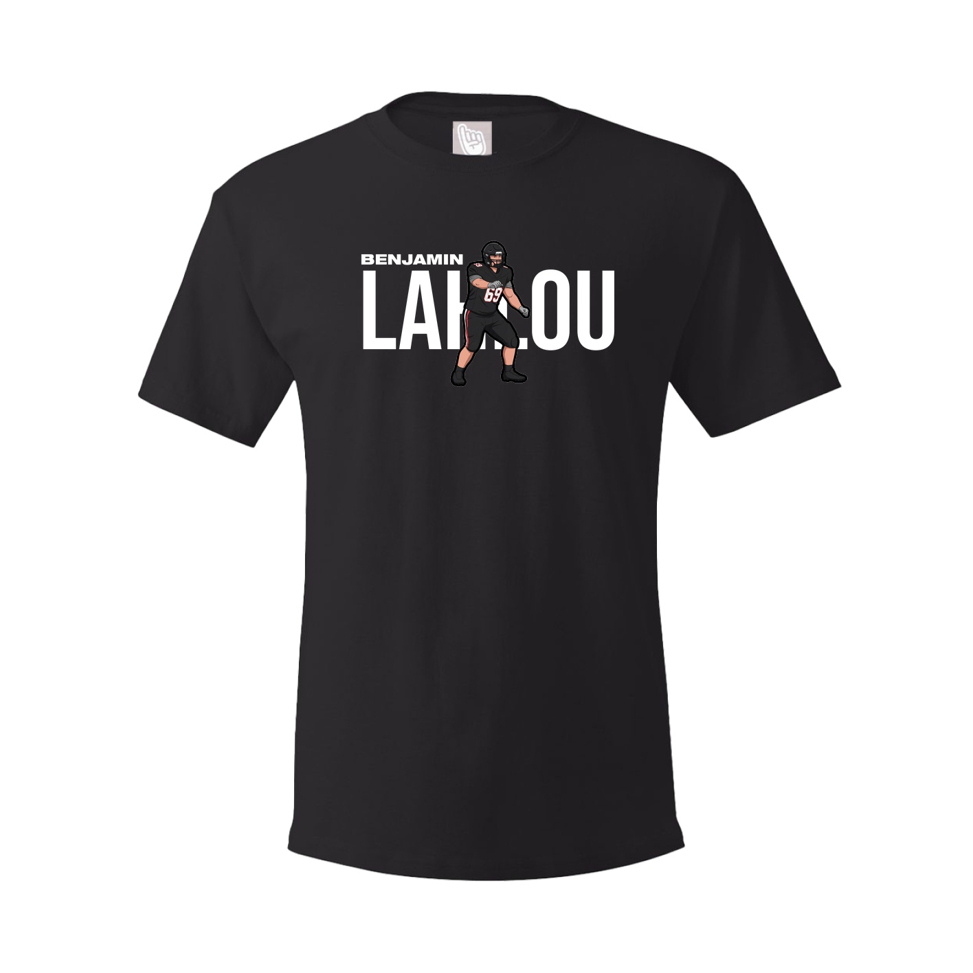 Youth Tee — Player Name in Black
