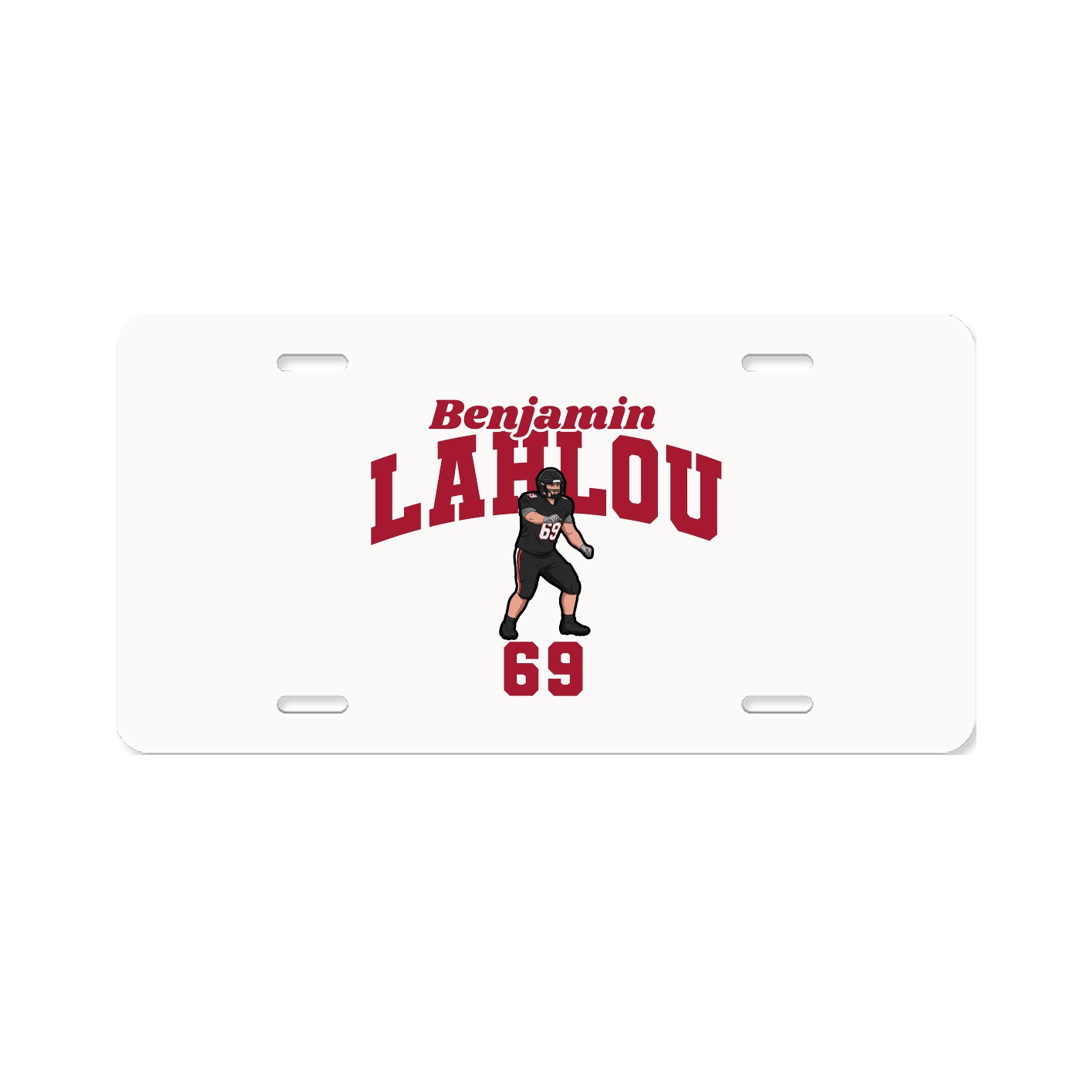 License Plate — Signature Arch in Classic