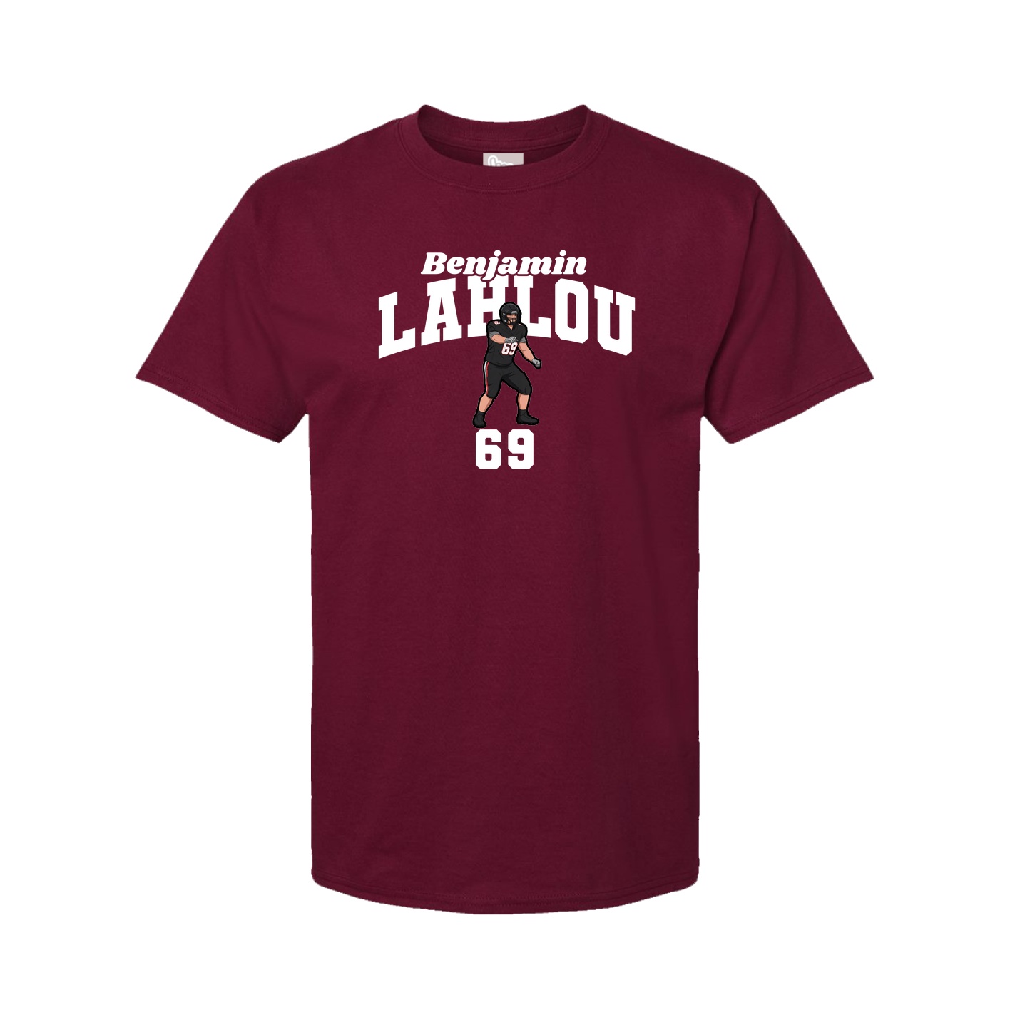 Tee — Signature Arch in Cardinal