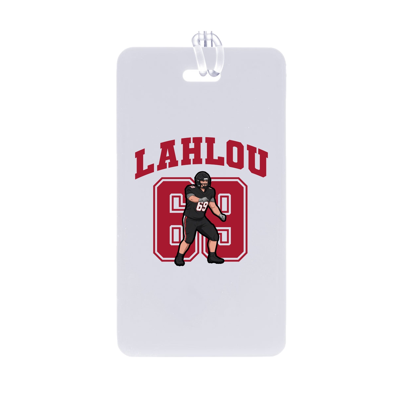 Bag Tag — Number in Classic