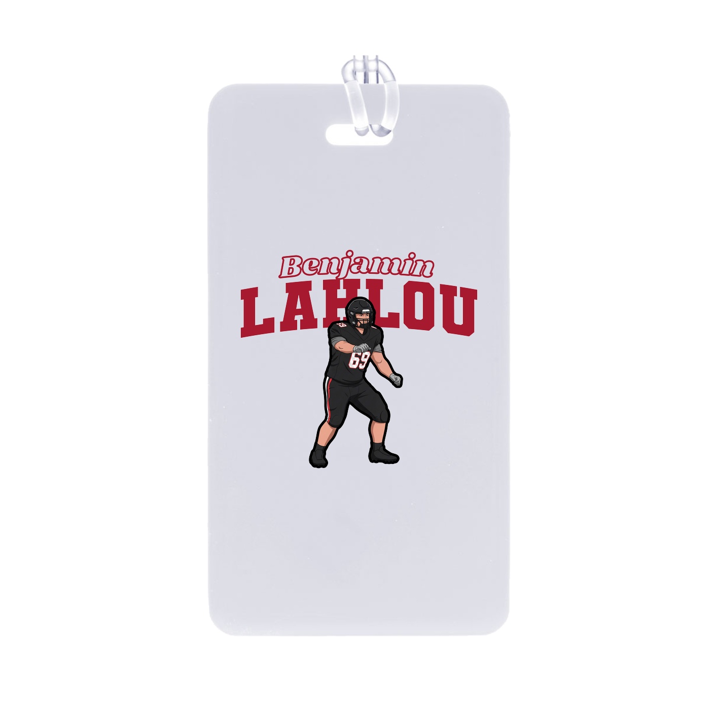 Bag Tag — Name Arch in Classic