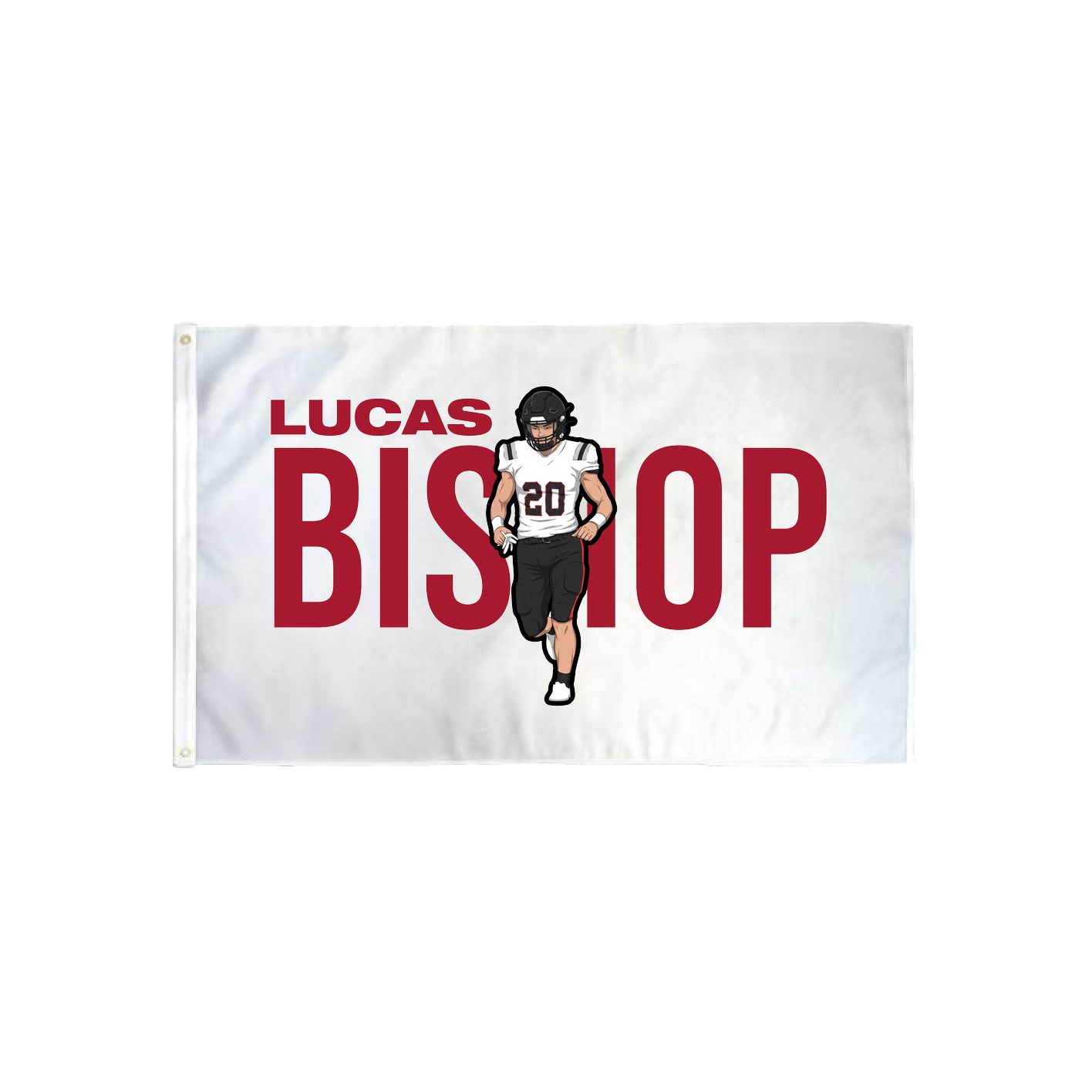 3x5 Flag — Player Name in Classic
