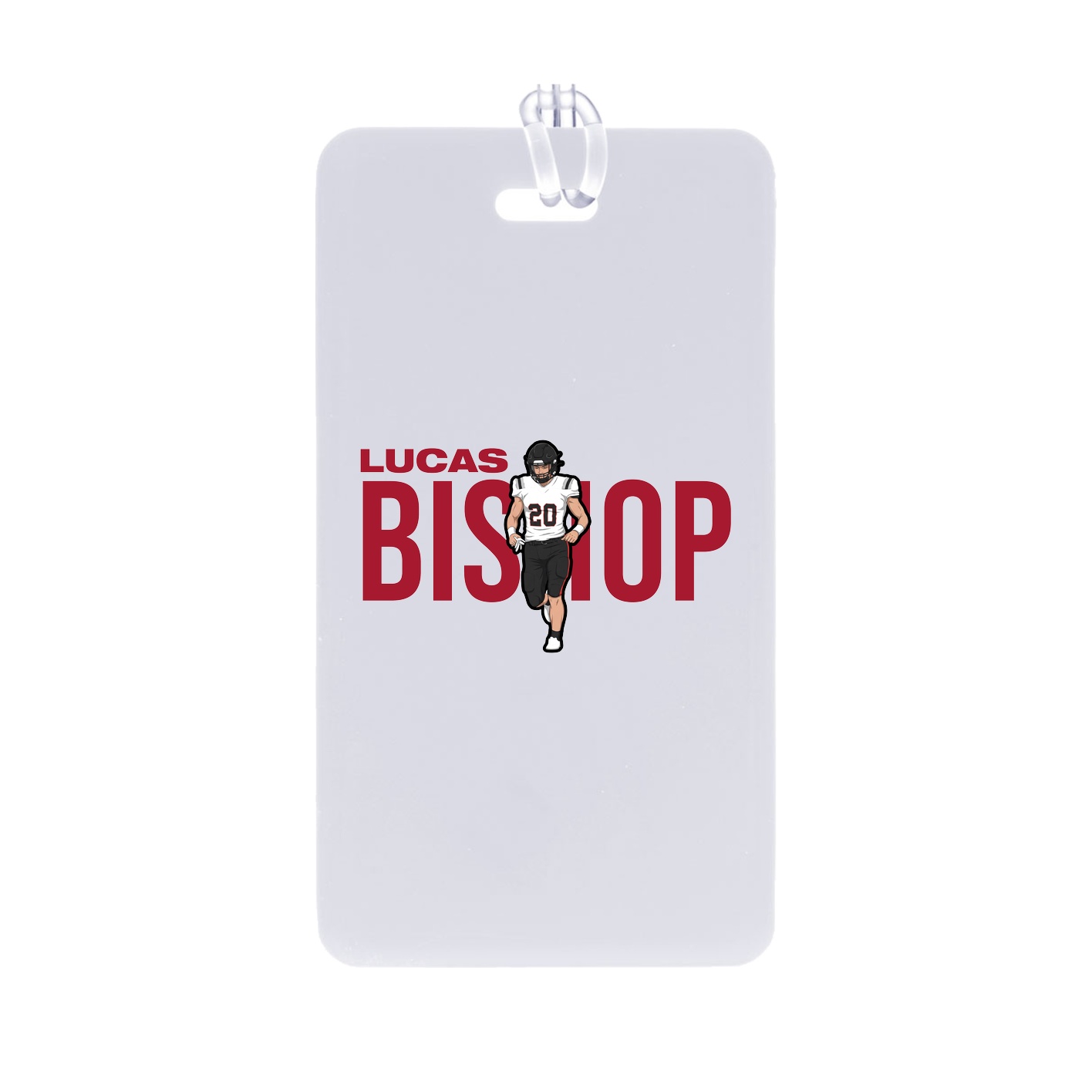 Bag Tag — Player Name in Classic