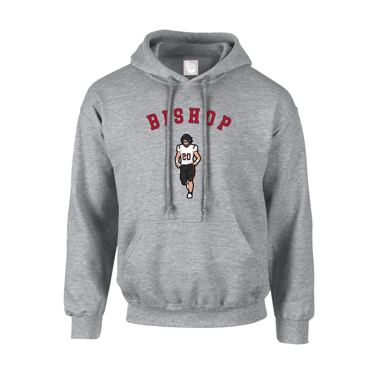 Hoodie — Shirsey Arch in Grey
