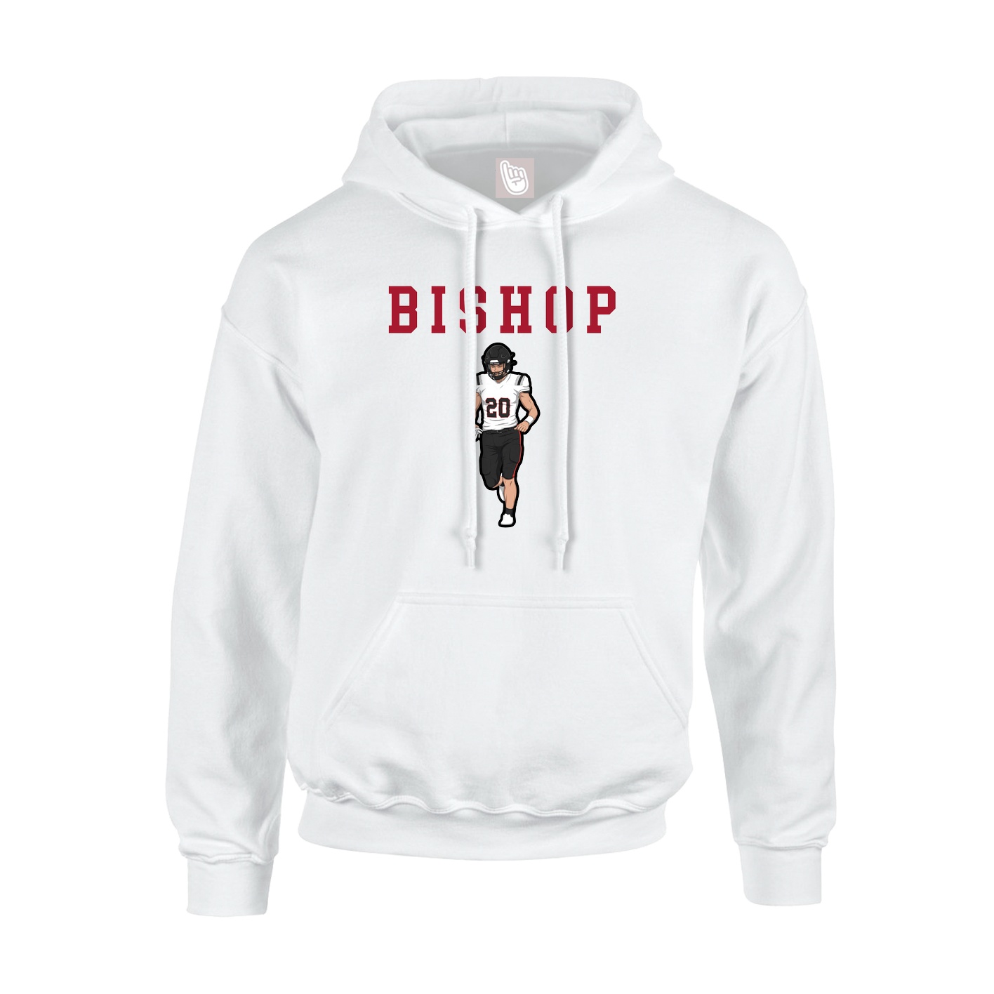 Youth Hoodie — Shirsey in White