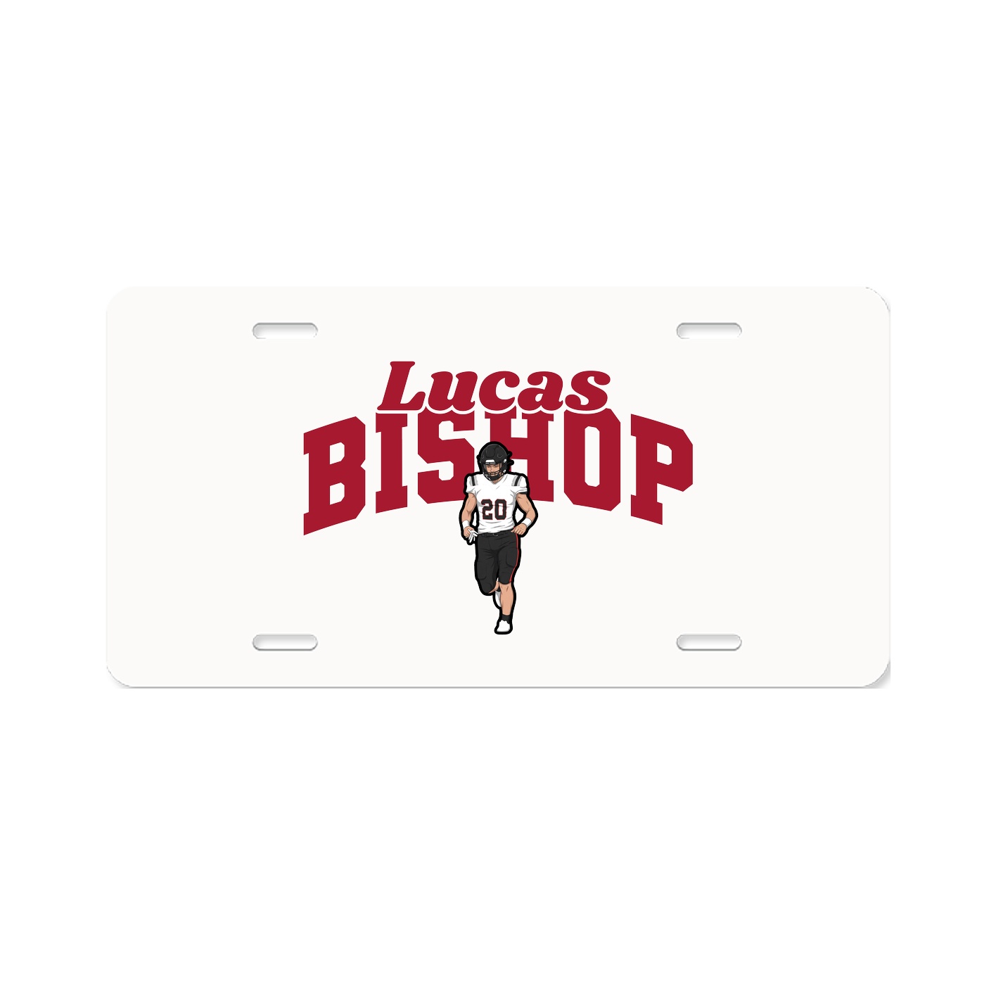 License Plate — Signature Arch in Classic