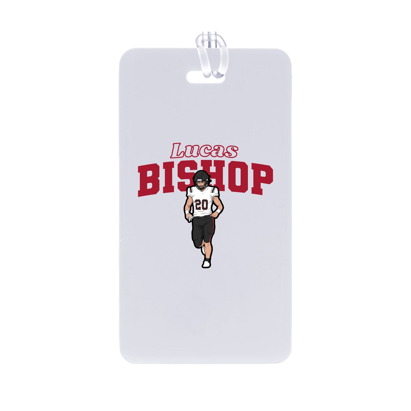 Bag Tag — Name Arch in Classic