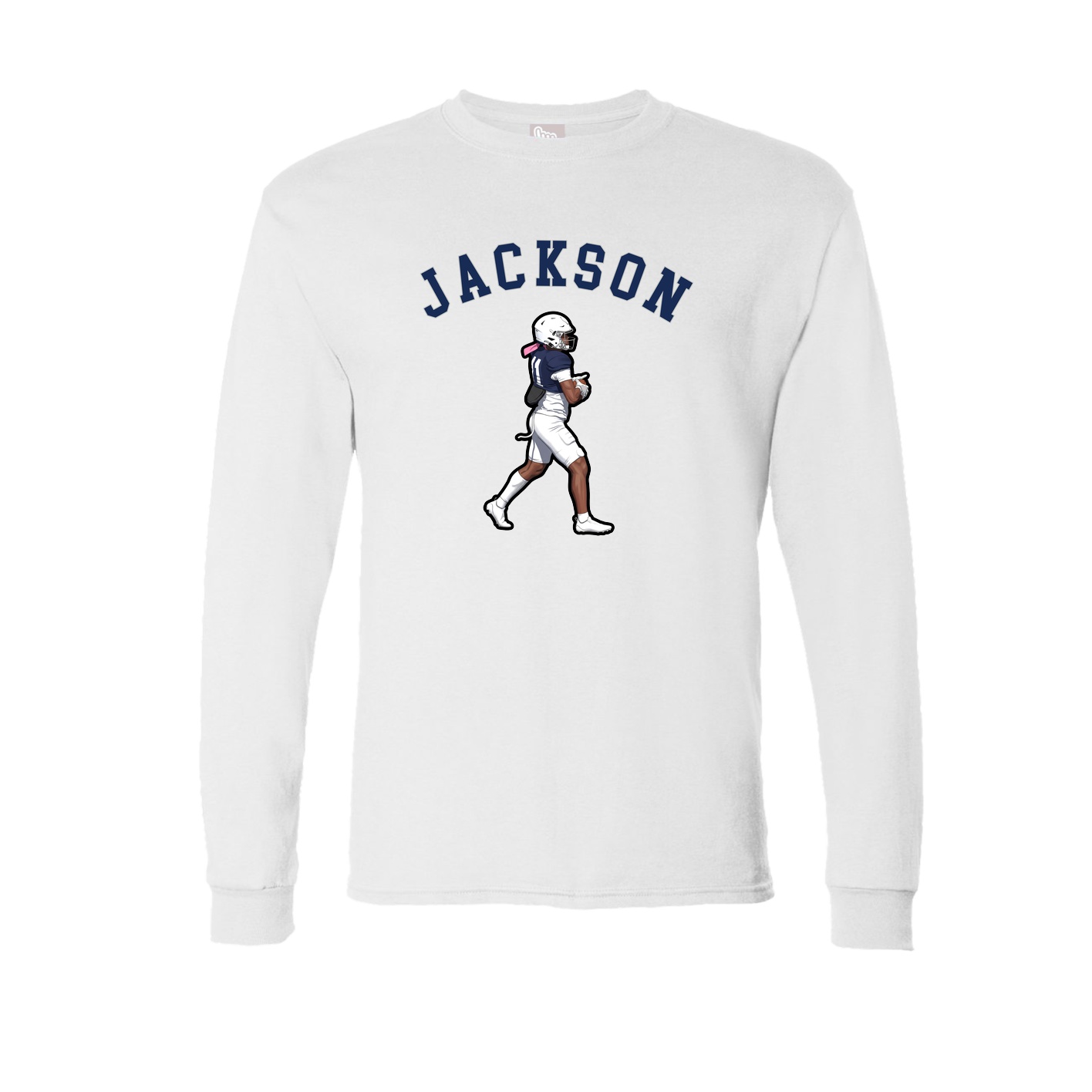 Long Sleeve Tee — Shirsey Arch in White