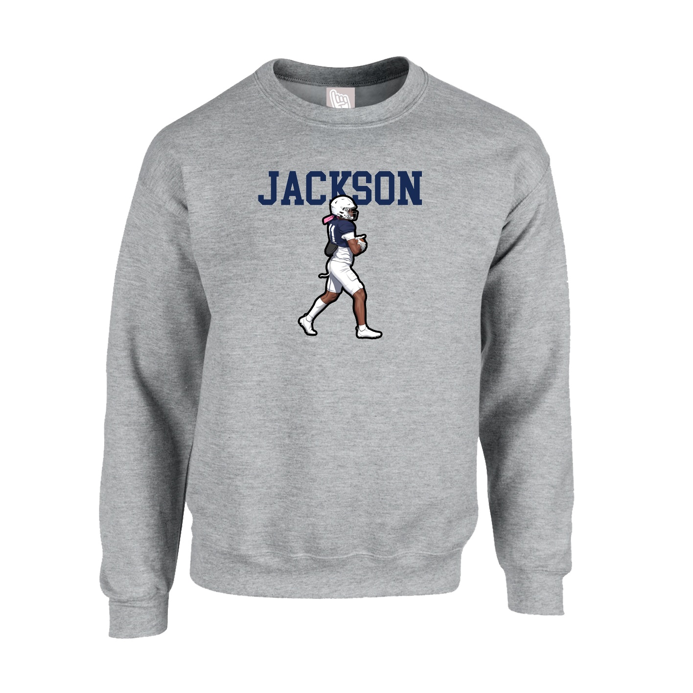 Fleece Crew — Shirsey in Grey