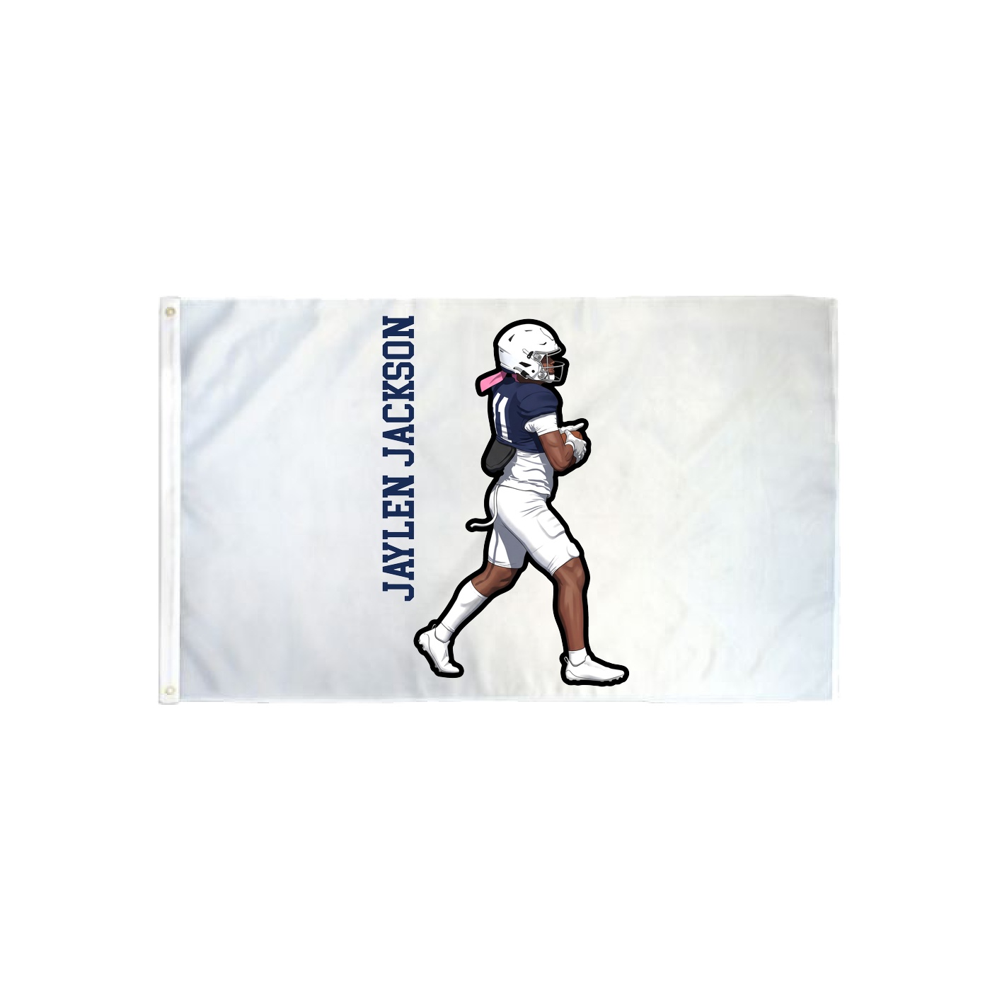 3x5 Flag — Name Vertical in Classic