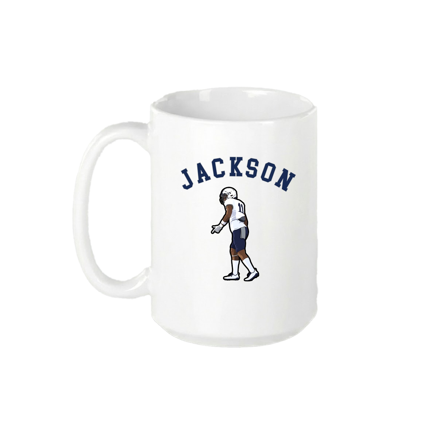 15oz Coffee Mug — Shirsey Arch in White