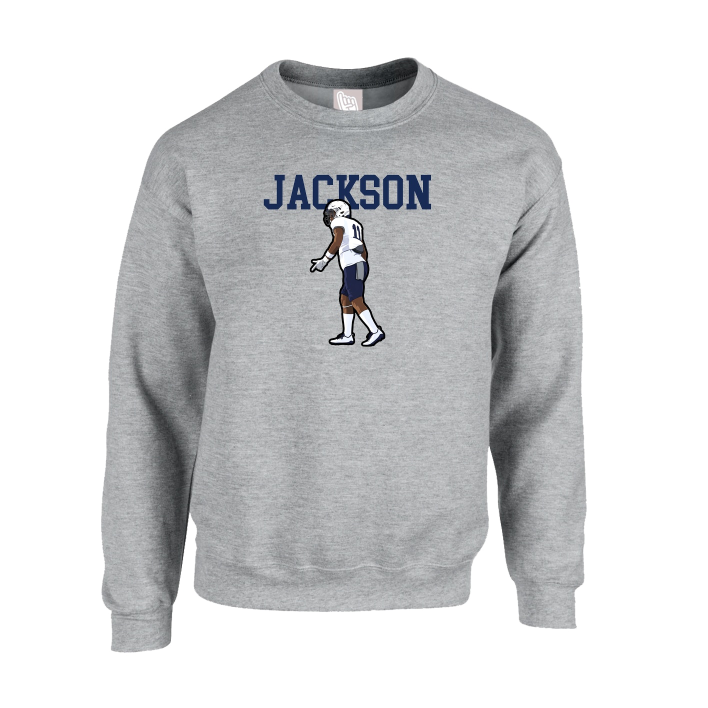 Fleece Crew — Shirsey in Grey