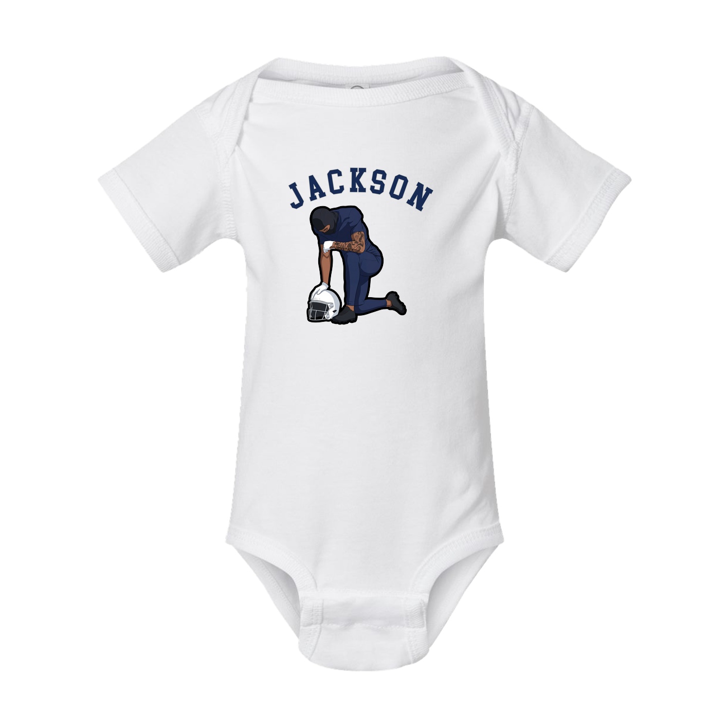 Baby Onesie — Shirsey Arch in White