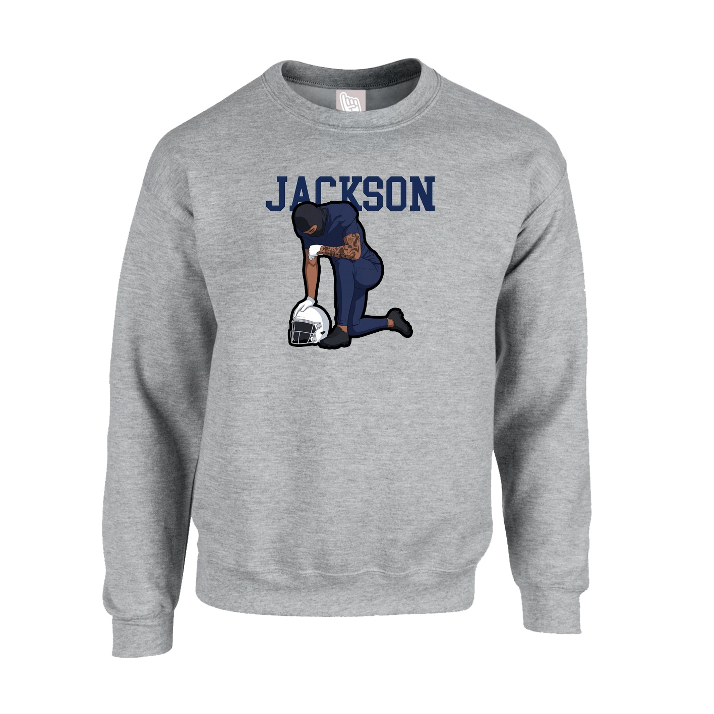 Fleece Crew — Shirsey in Grey