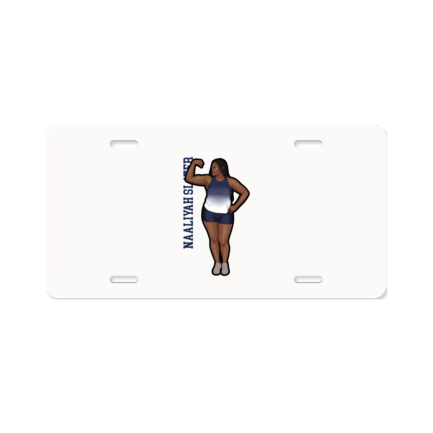 Aluminum License Plate