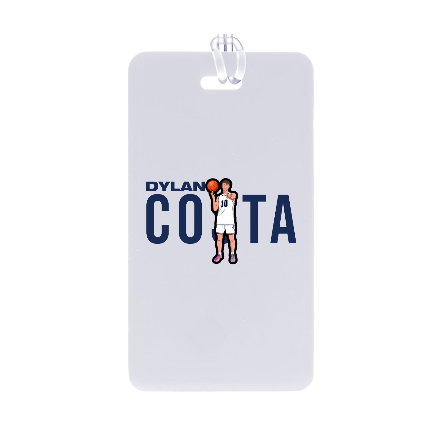 Bag Tag — Player Name in Classic