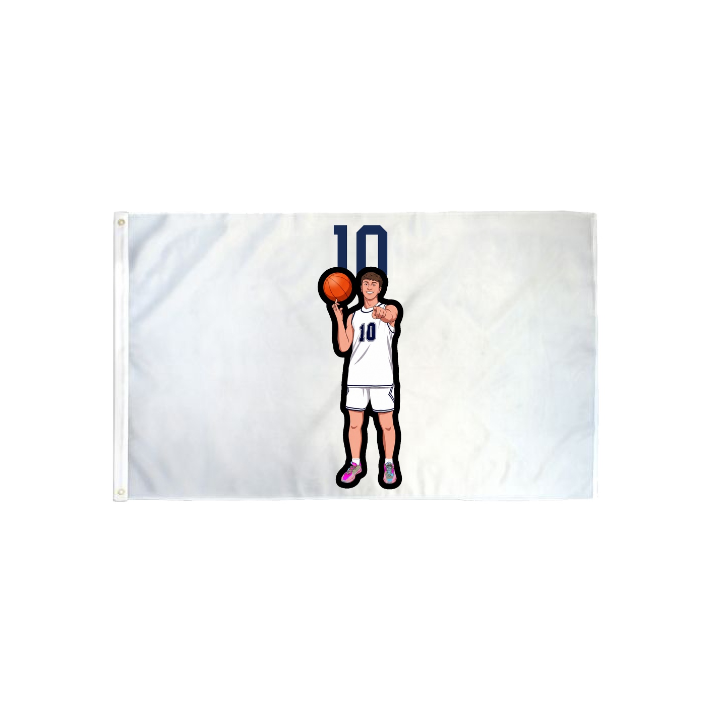3x5 Flag — Number Top in Classic