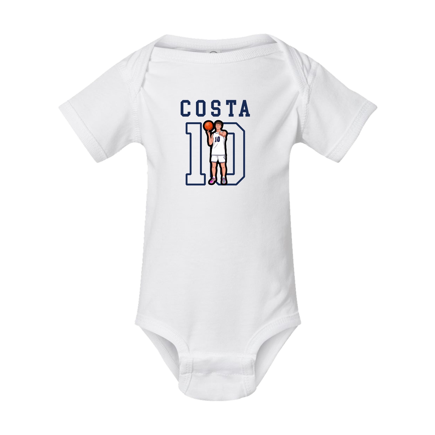 Baby Onesie — Shirsey in White