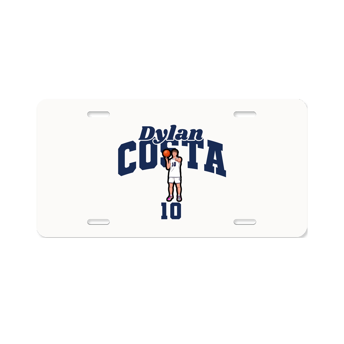 License Plate — Signature Arch in Classic