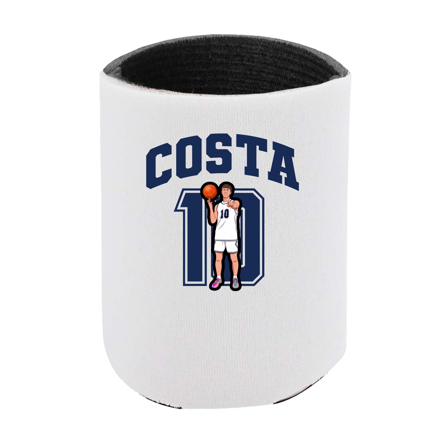 Can Holder — Number in White