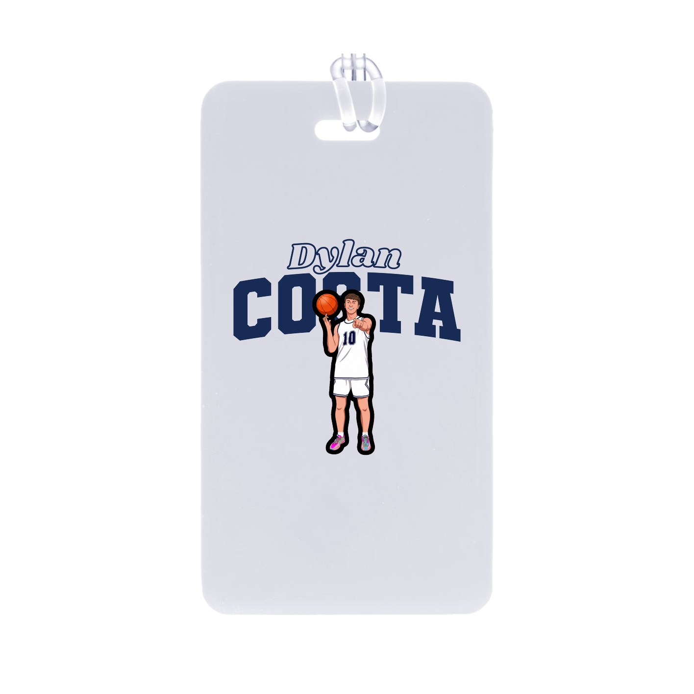 Bag Tag — Name Arch in Classic