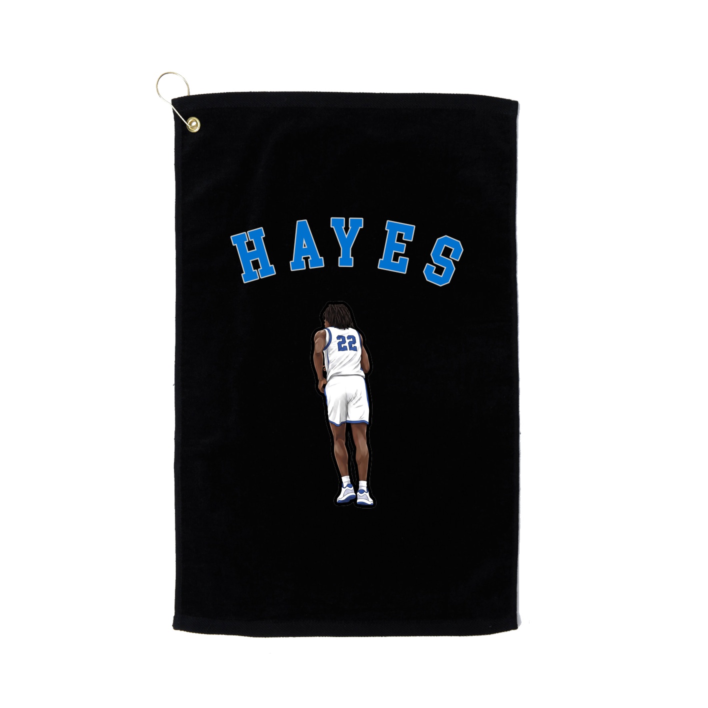 Golf Towel — Shirsey Arch in Black