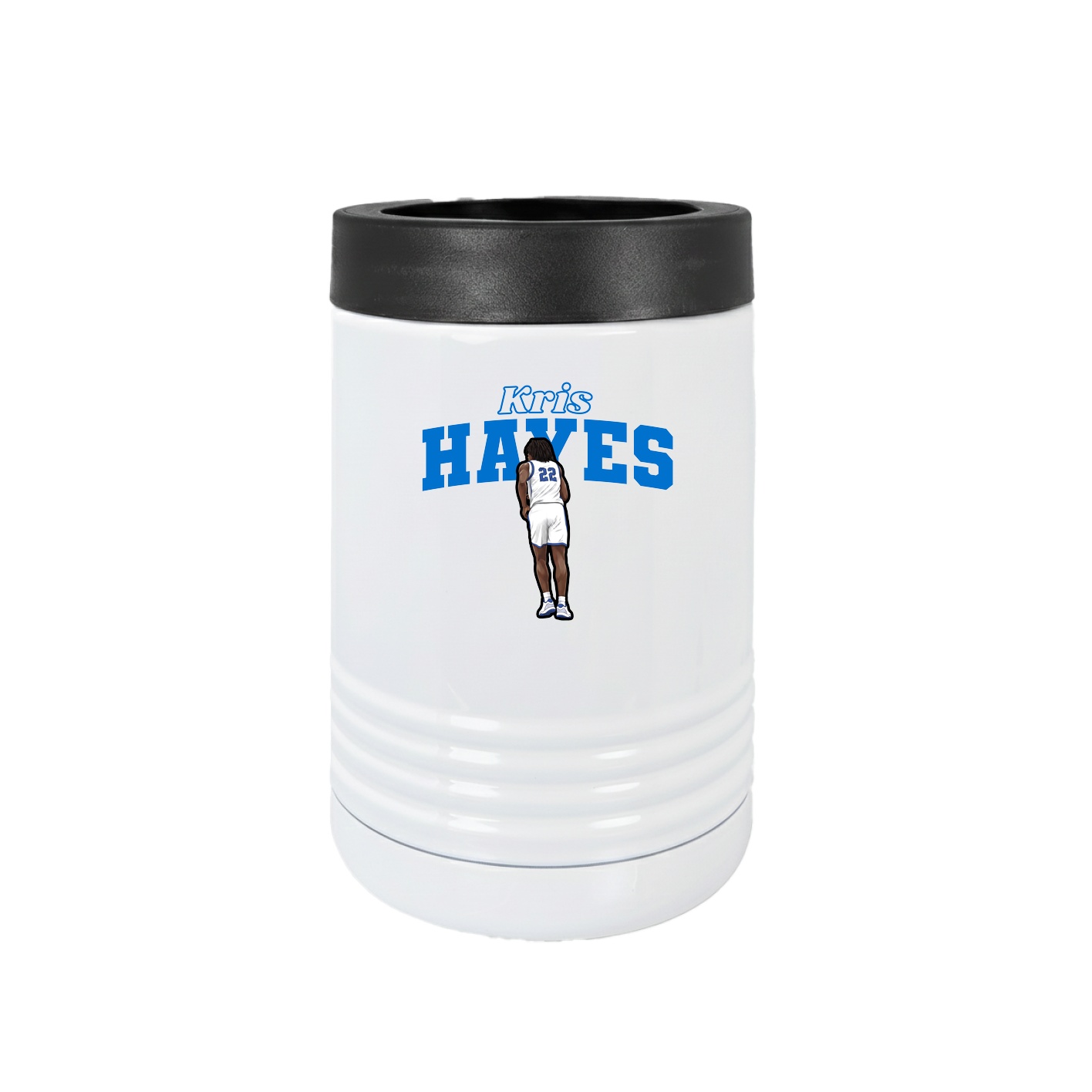 Beverage Holder — Name Arch in White