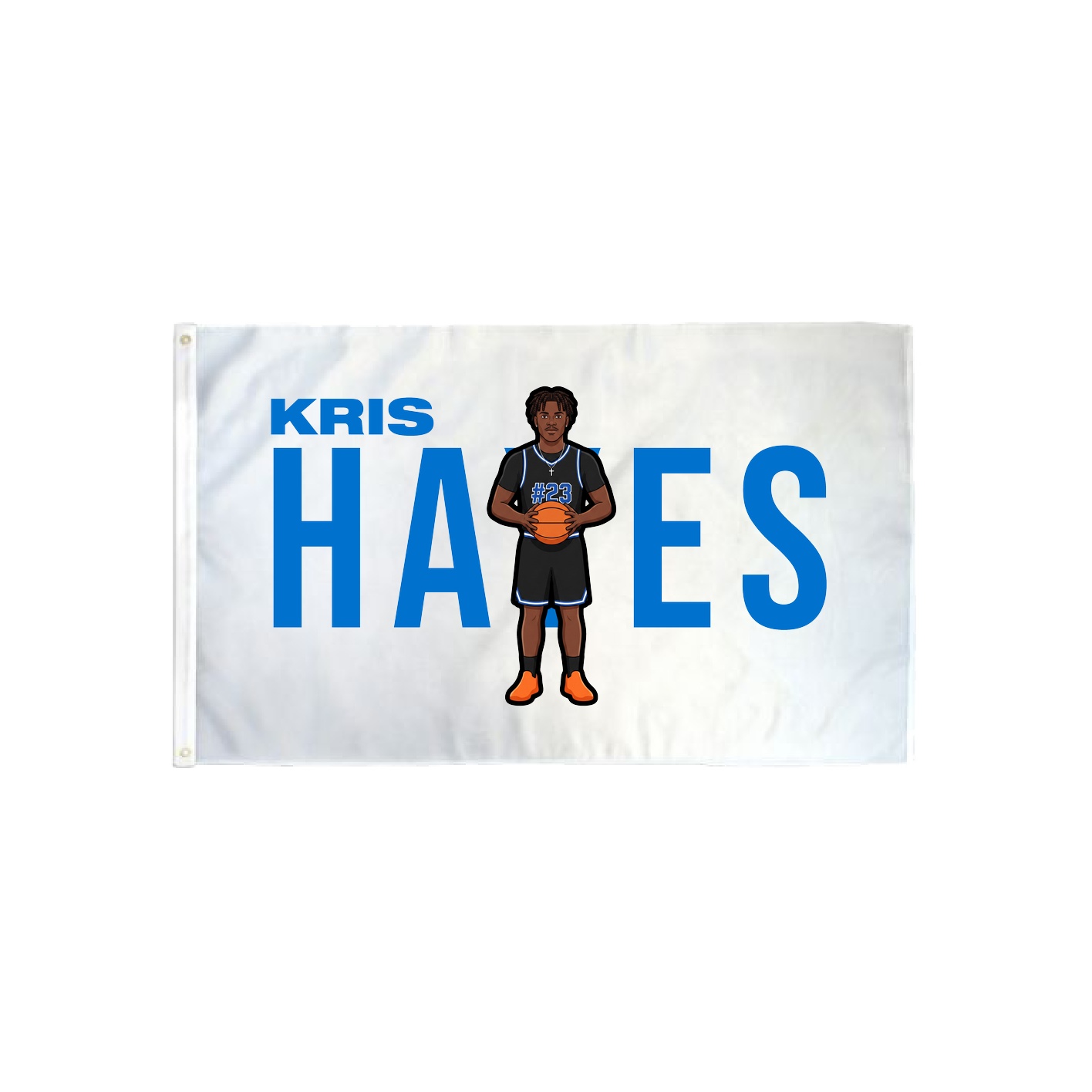 3x5 Flag — Player Name in Classic