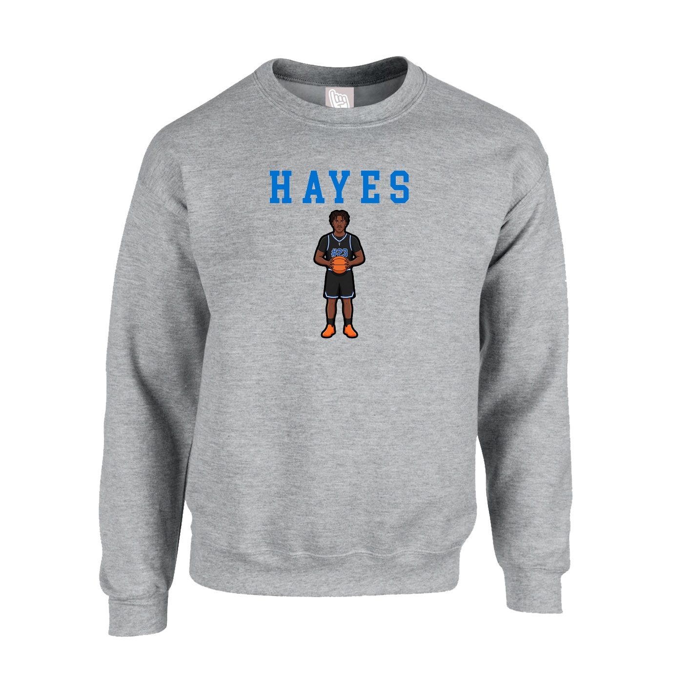 Fleece Crew — Shirsey in Grey