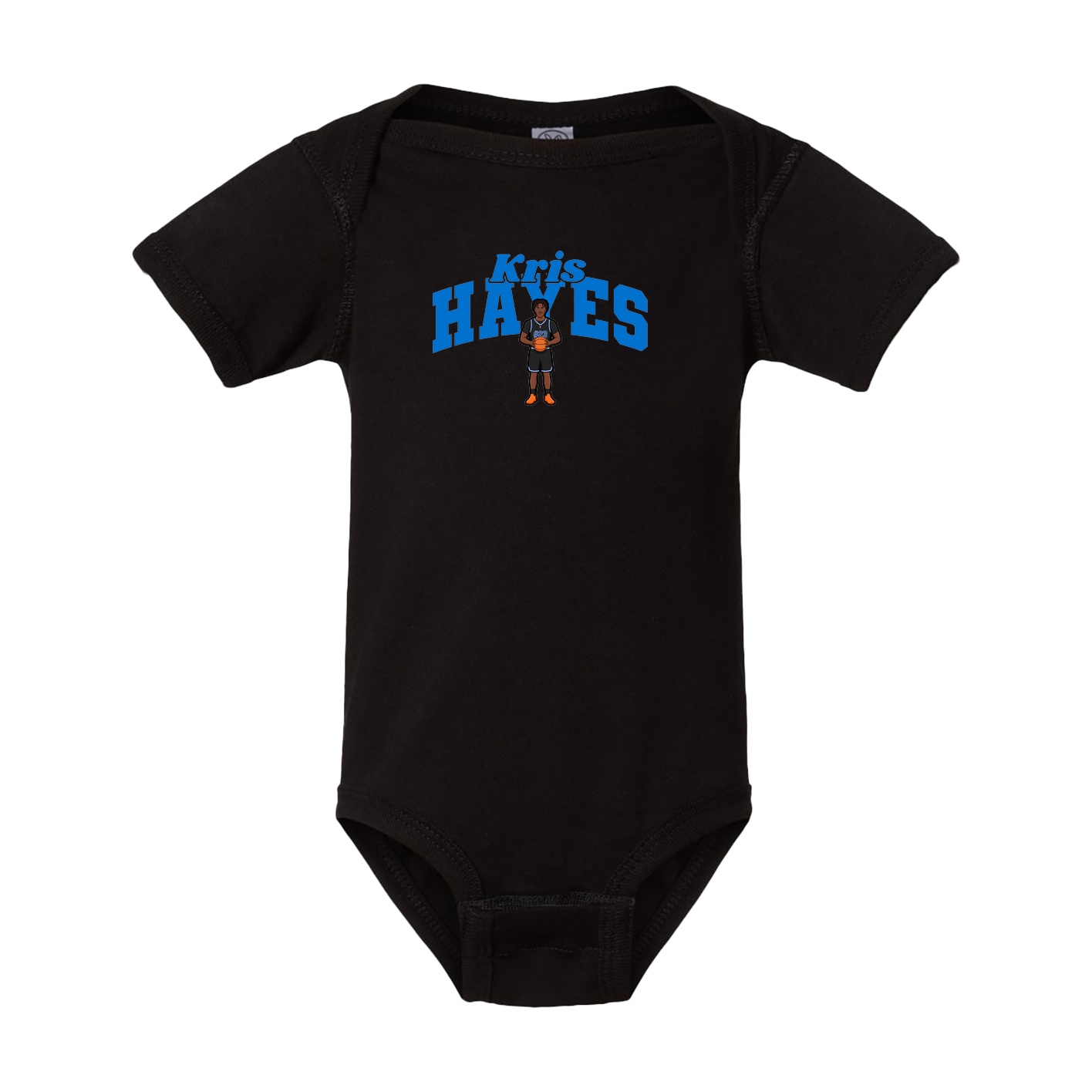 Baby Onesie — Signature Arch in Black